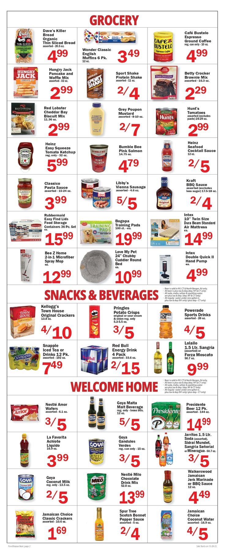Print Weekly Specials | Food Bazaar Supermarket | Bronx Terminal Market ...