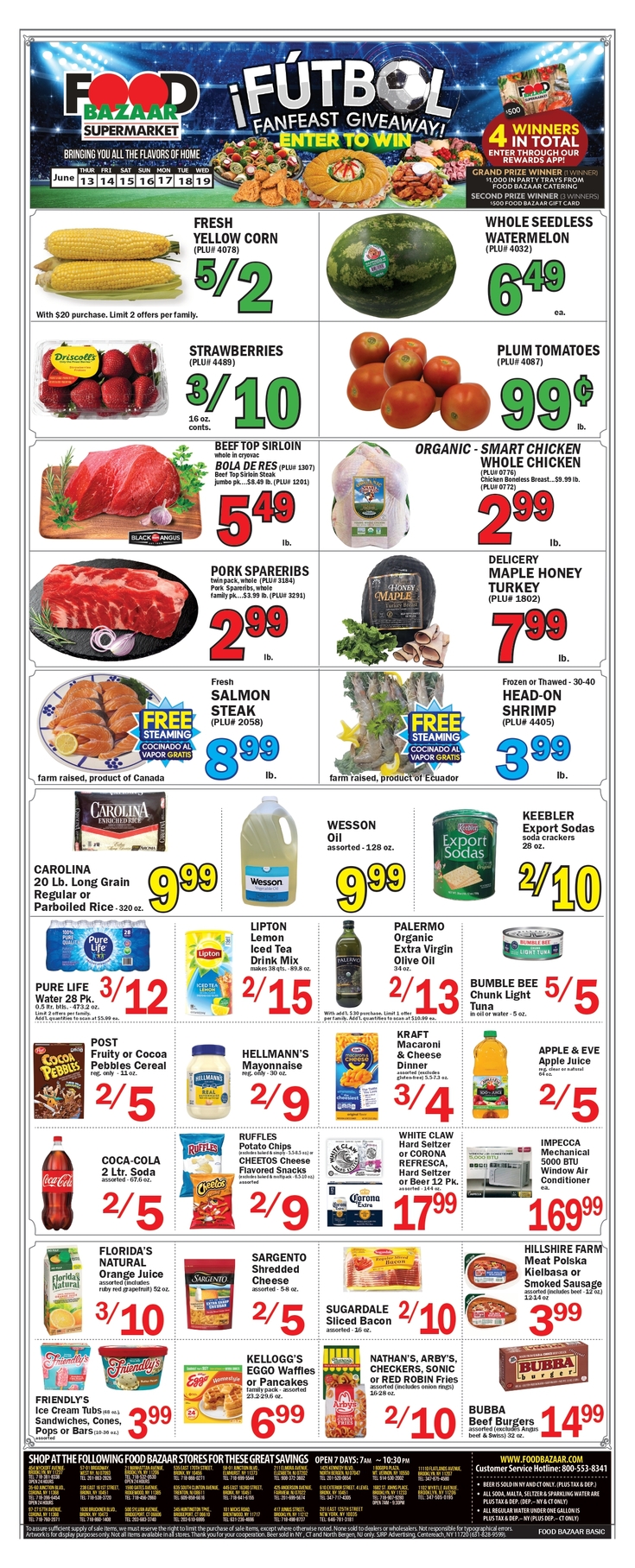 Print Weekly Specials | Food Bazaar Supermarket | Bronx - East 163rd - 445  East 163rd. Street | Weekly Ad 6132024 - 6192024